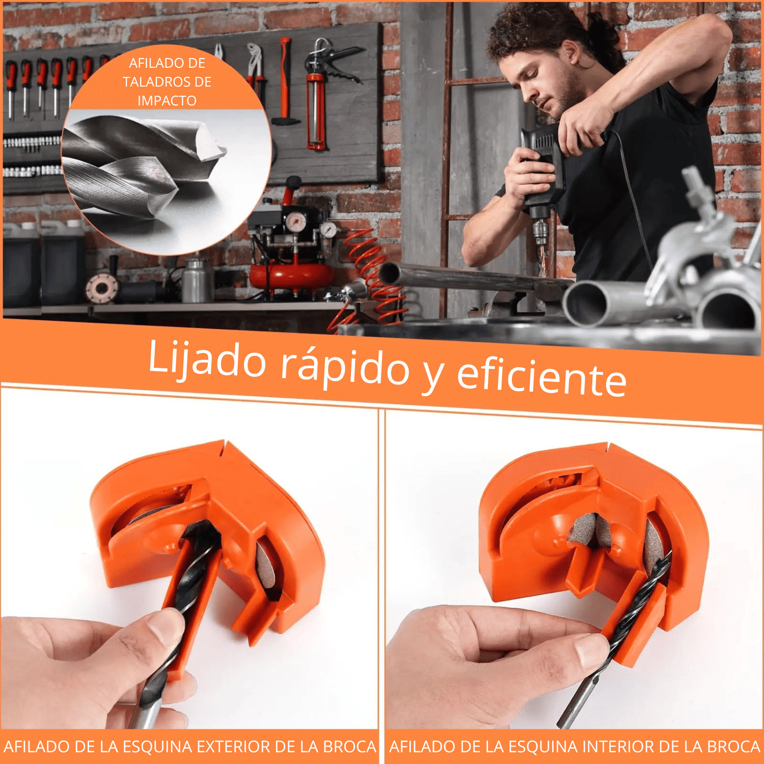 Afilador de Brocas de Doble Hoja – COD:100041