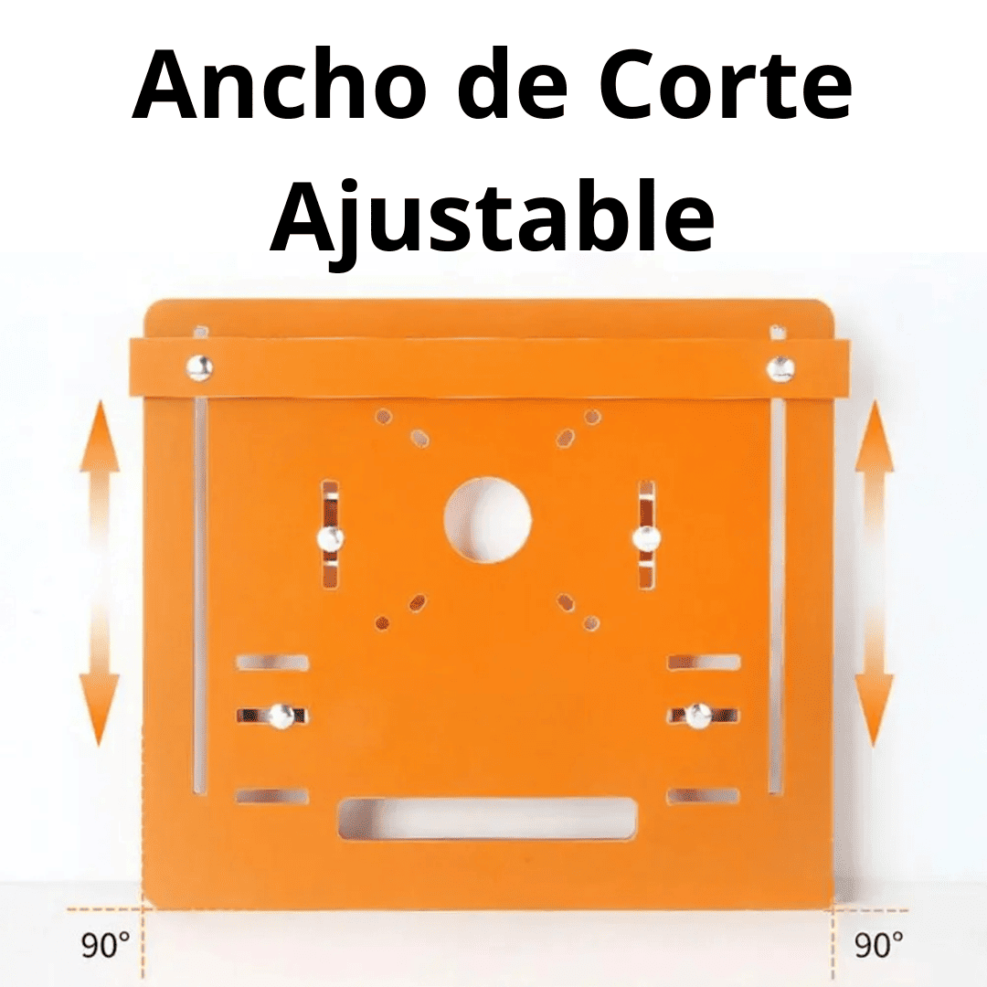 PLACA GUÍA PARA ROUTER & SIERRA 4’’ - COD:100379