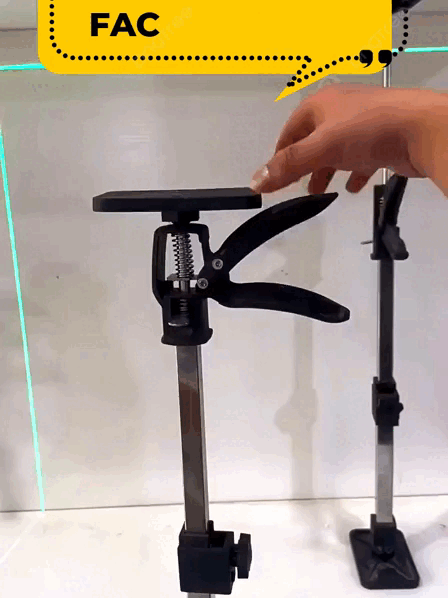 Barra de soporte telescópica PRO - 60 kg - COD:100060