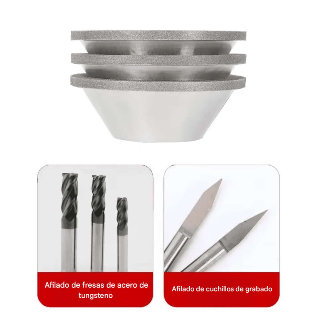 MUELA DE DIAMANTE DE GRAMO 200 - COD:100356