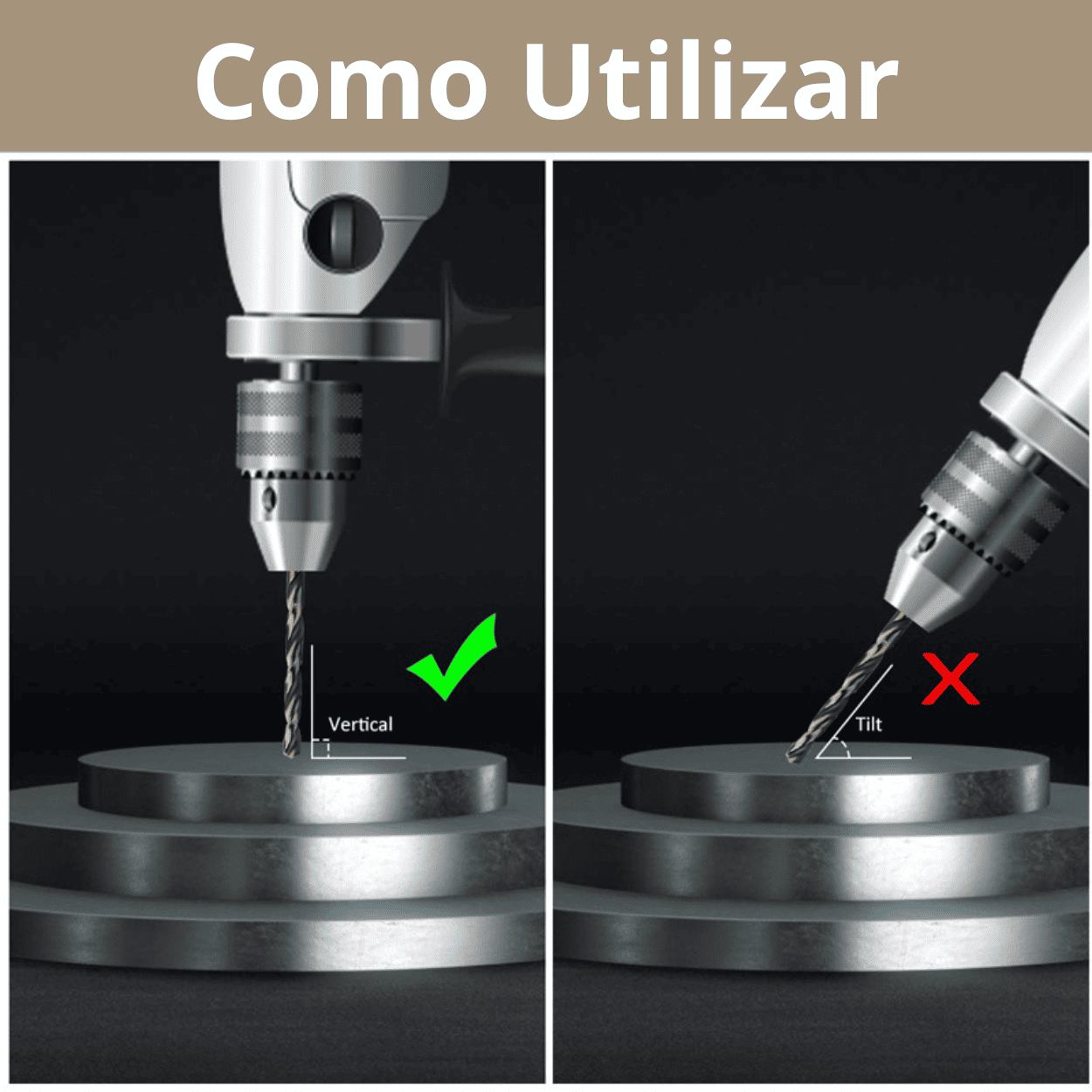 BROCA HSS COBALTADO 2.8 mm y 3.0 mm – COD:100112 - 100113