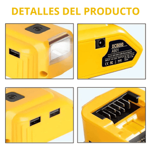 ADAPTADOR PARA DEWALT DCB090 - COD:100039
