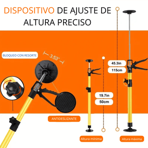 BARRA DE SOPORTE TELESCOPICO – 40KG - COD:100061