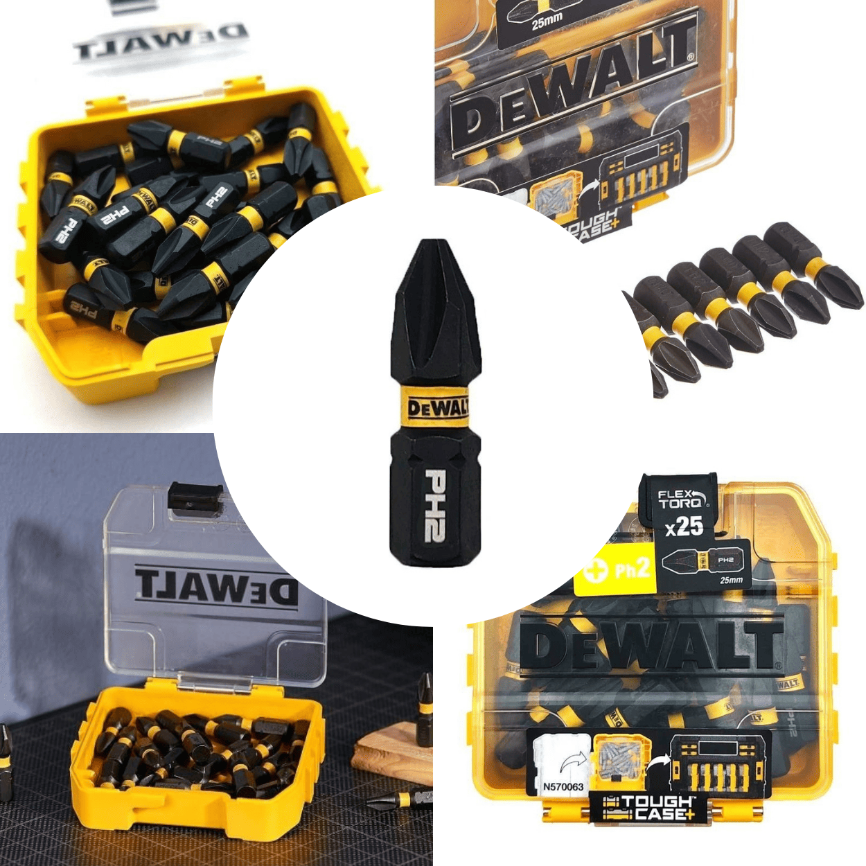 DEWALT PUNTA IMPACTO PH2X25mm - COD:100424