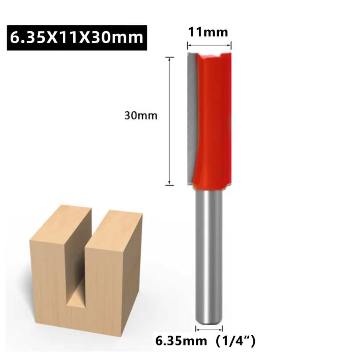 FRESA CORTE RECTO 11MM - COD:100267