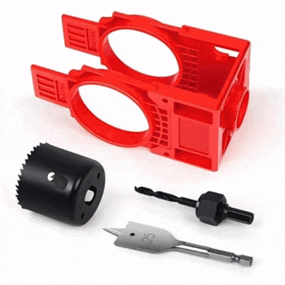 KIT DE INSTALACIÓN DE CERRADURA Puertas De Madera - COD:100319