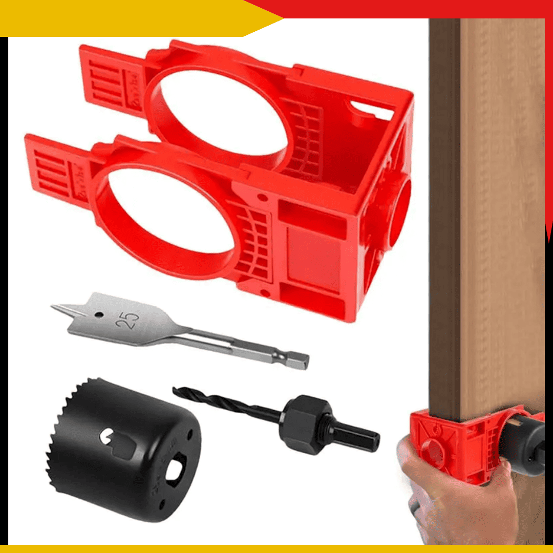 KIT DE INSTALACIÓN DE CERRADURA Puertas De Madera - COD:100319