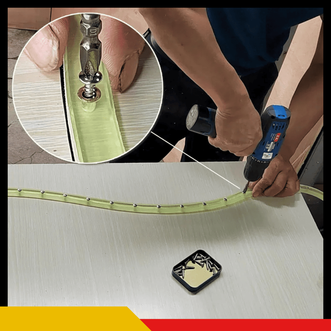 PLANTILLA FLEXIBLE PARA FRESADO CURVO - COD:100382