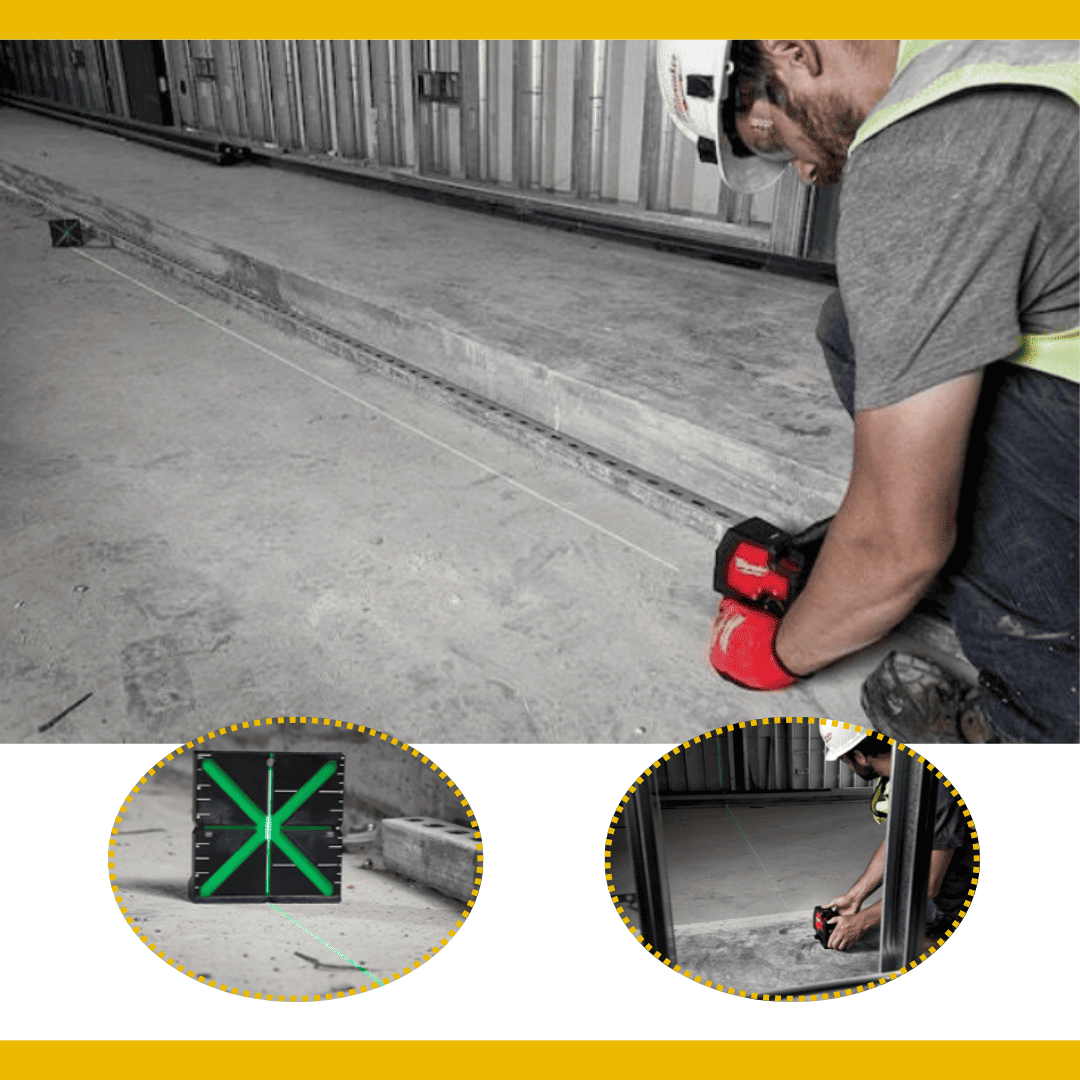 Tarjeta Magnética de Objetivo Láser Milwaukee 48‑35‑1111 - COD:100535