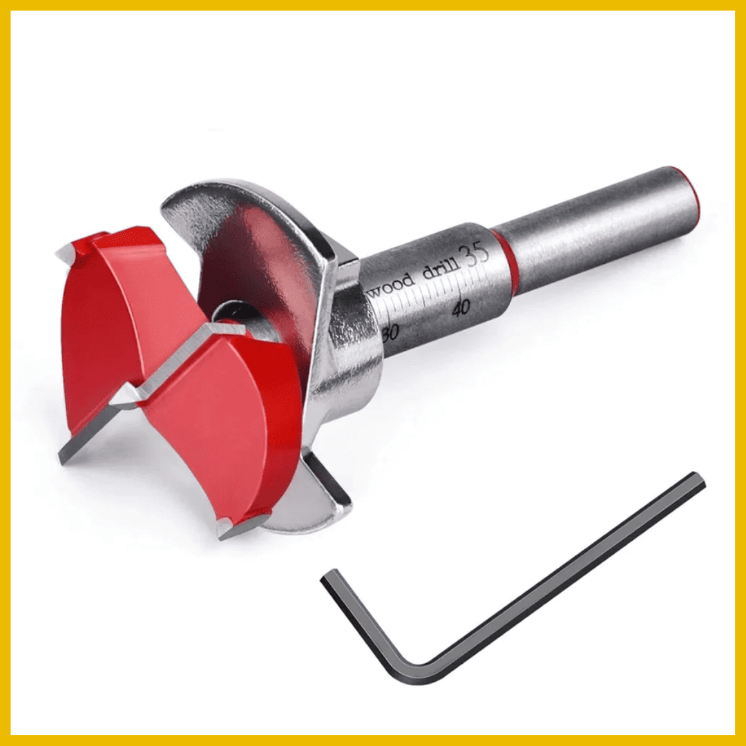 BROCA FORSTNER DE 35MM con Tope Regulable - COD:100109