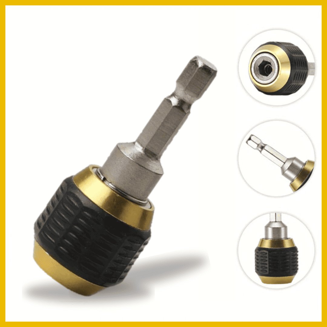 ADAPTADOR CHUCK CON ACOPLAMIENTO RÁPIDO - COD:100022