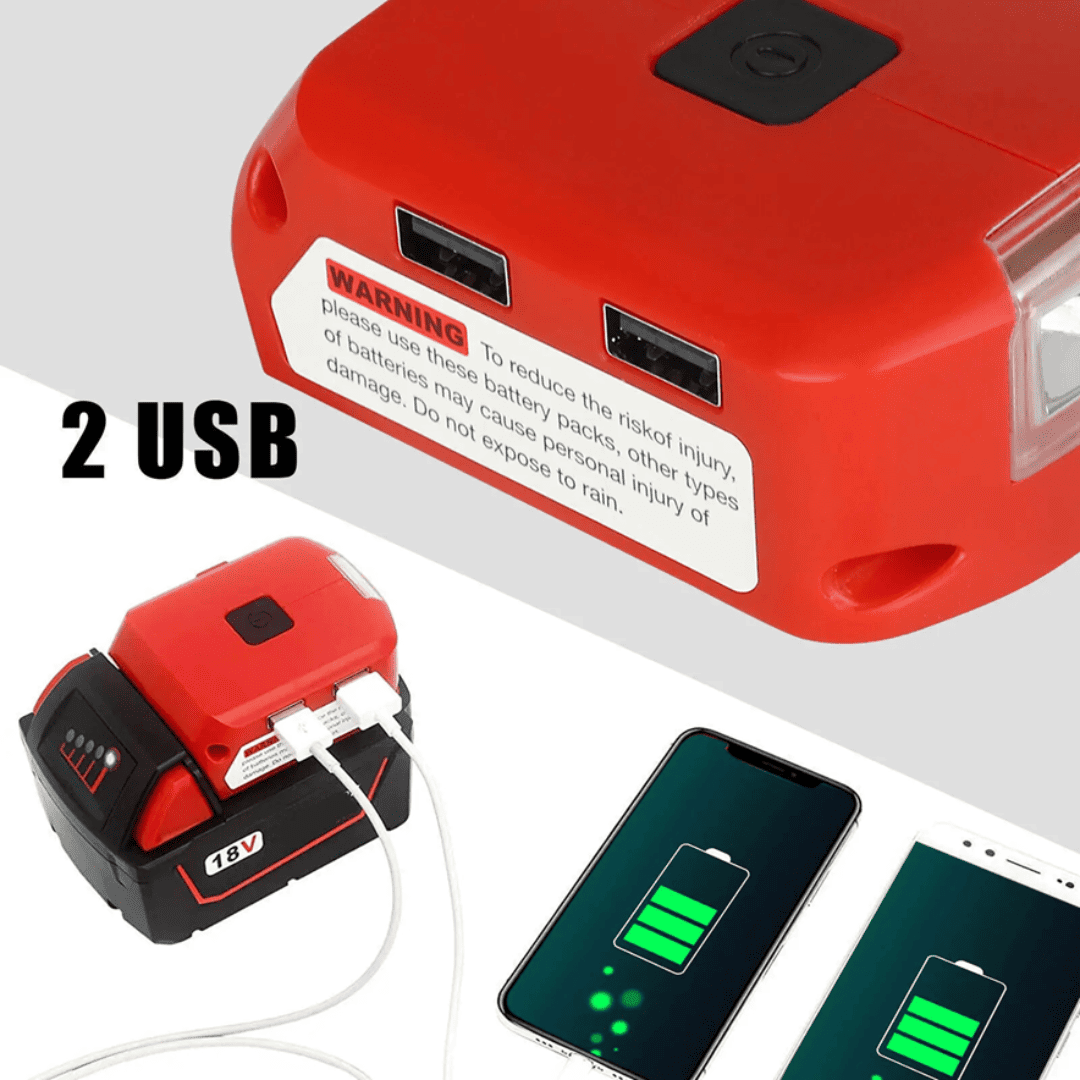 Adaptador para MILWAUKEE - COD:100040