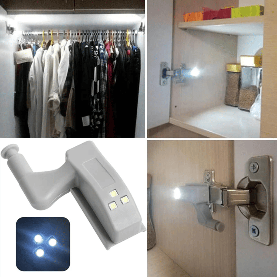 LUZ LED BISAGRA CON ENCENDIDO AUTOMATICO - COD:100339