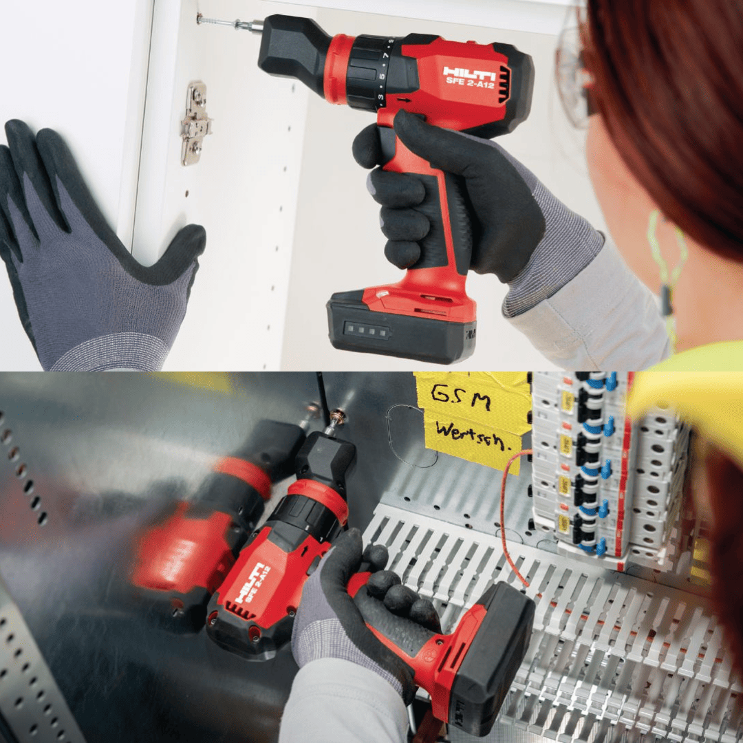 Taladro Atornillador 1/2" 12V 34Nm Brushless 4 en 1 Baretool SFE 2-A12 - COD:100704