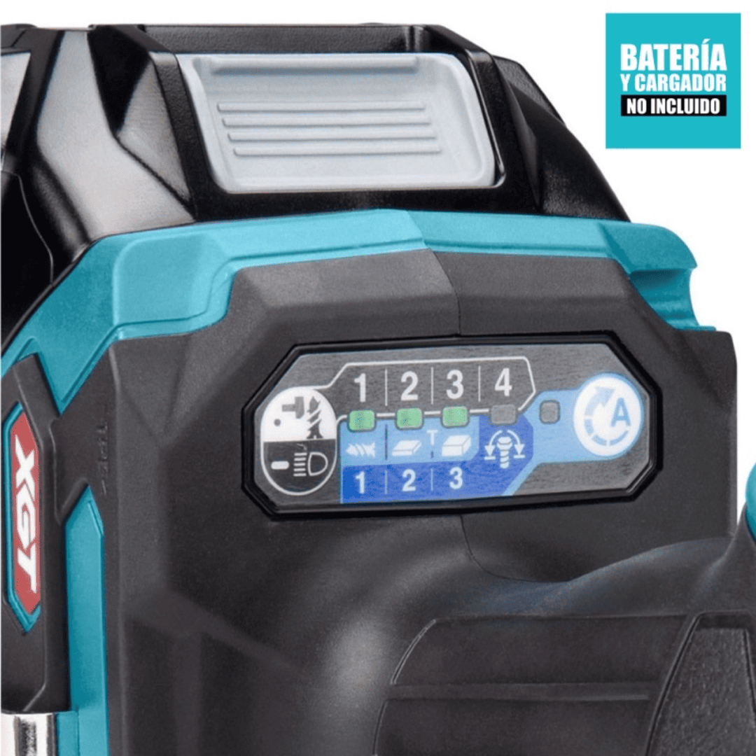 ATORNILLADOR DE IMPACTO GDT01Z INALÁMBRICO XGT® DE 40V - CODIGO:100678