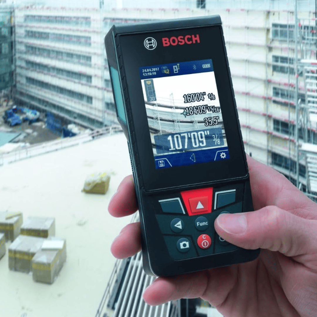 DISTANCIÓMETRO LÁSER BOSCH GLM400C PRO - COD:100660