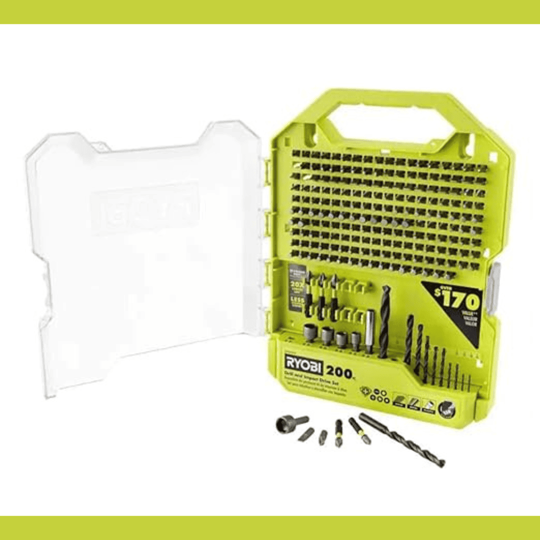 RYOBI JUEGO DE 200 PCS A982004 - COD:100304