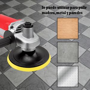 SOPORTE PARA DISCO DE PULIDO 100MM – M14 - COD:100526