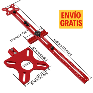 PLANTILLA GUÍA PARA RUTEADORA DE 68CM - COD:100387