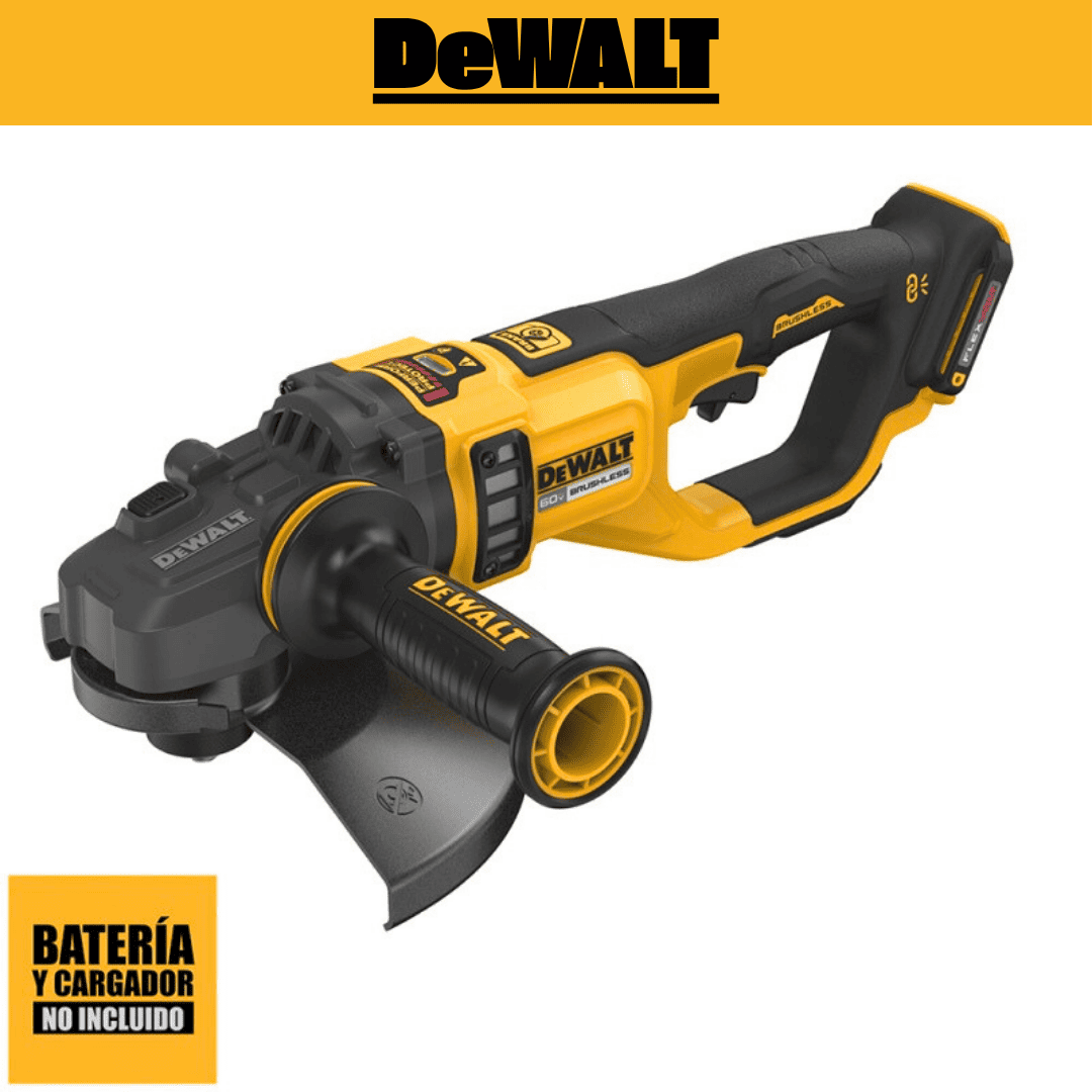 Amoladora Angular 7" - 9" 60V Flexvolt Dewalt DCG460B-B2 - COD:100719