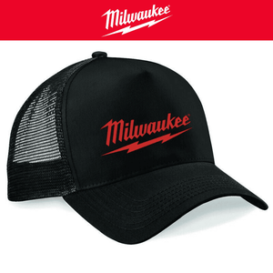 GORRA MILWAUKEE ROJA & NEGRO - COD:100583 - 100584