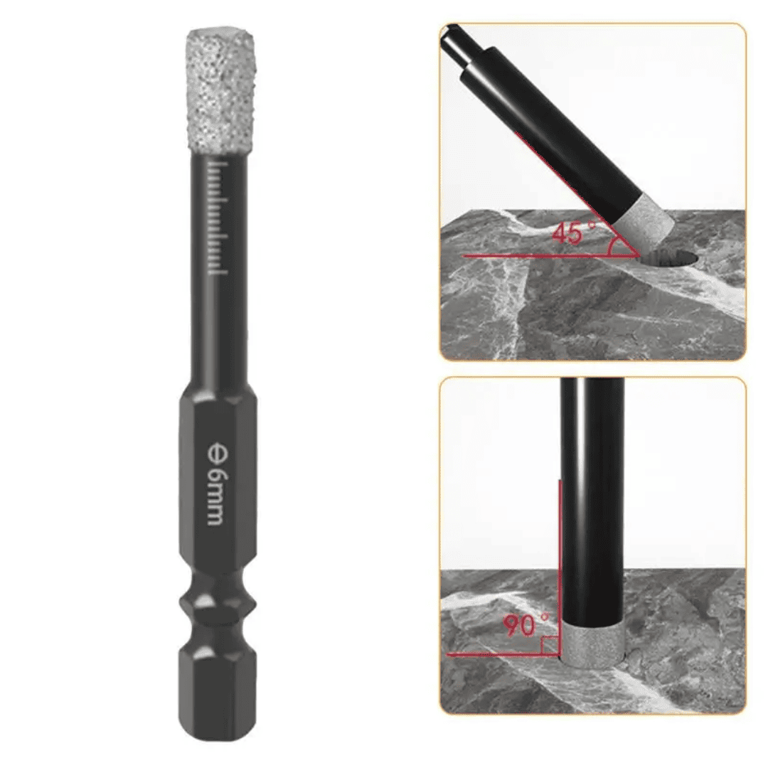 BROCAS DIAMANTADAS PRO DE 6MM A 16MM - (COD:100590 - 100591 - 100592 - 100593 - 100594)