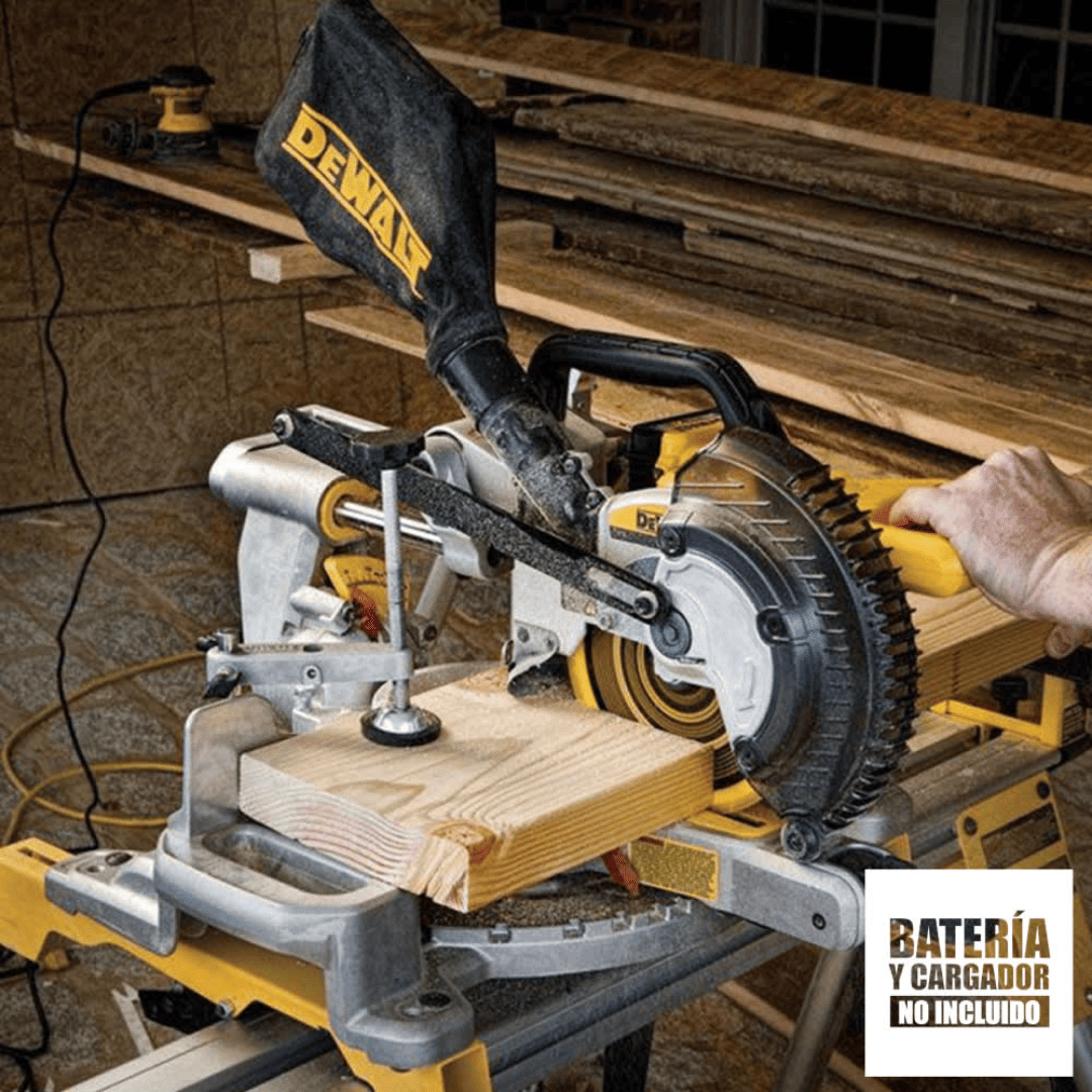 SIERRA INGLETEADORA TELESCOPICA 7 1/4 - 4100 RPM DEWALT DCS361B - COD:100720
