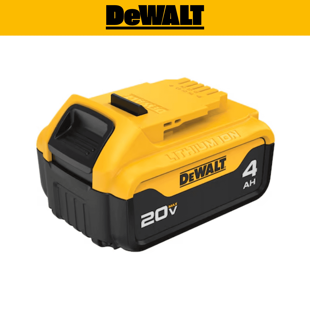 BATERÍA ION LITIO 20V 4.0AH DEWALT DCB204-B3 - COD:100646
