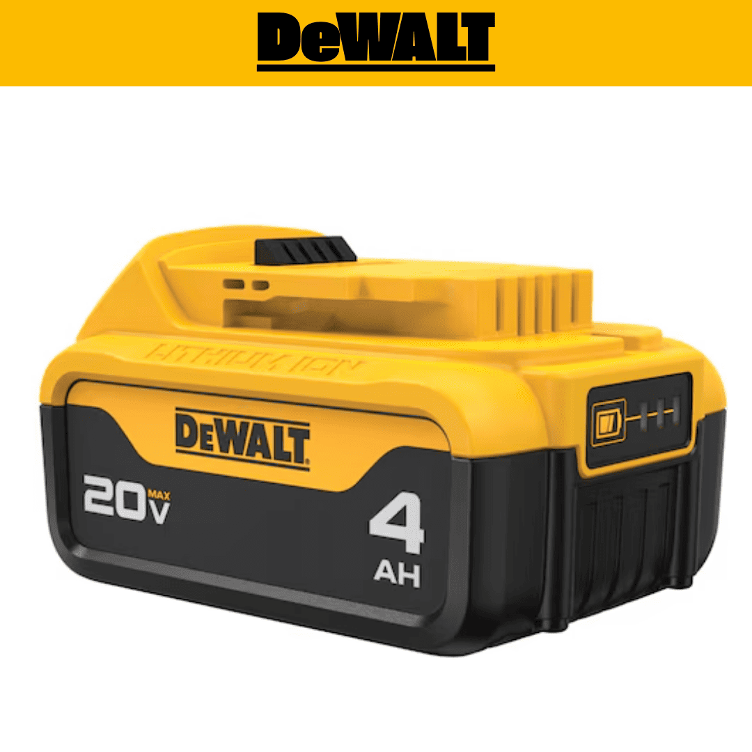 BATERÍA ION LITIO 20V 4.0AH DEWALT DCB204-B3 - COD:100646