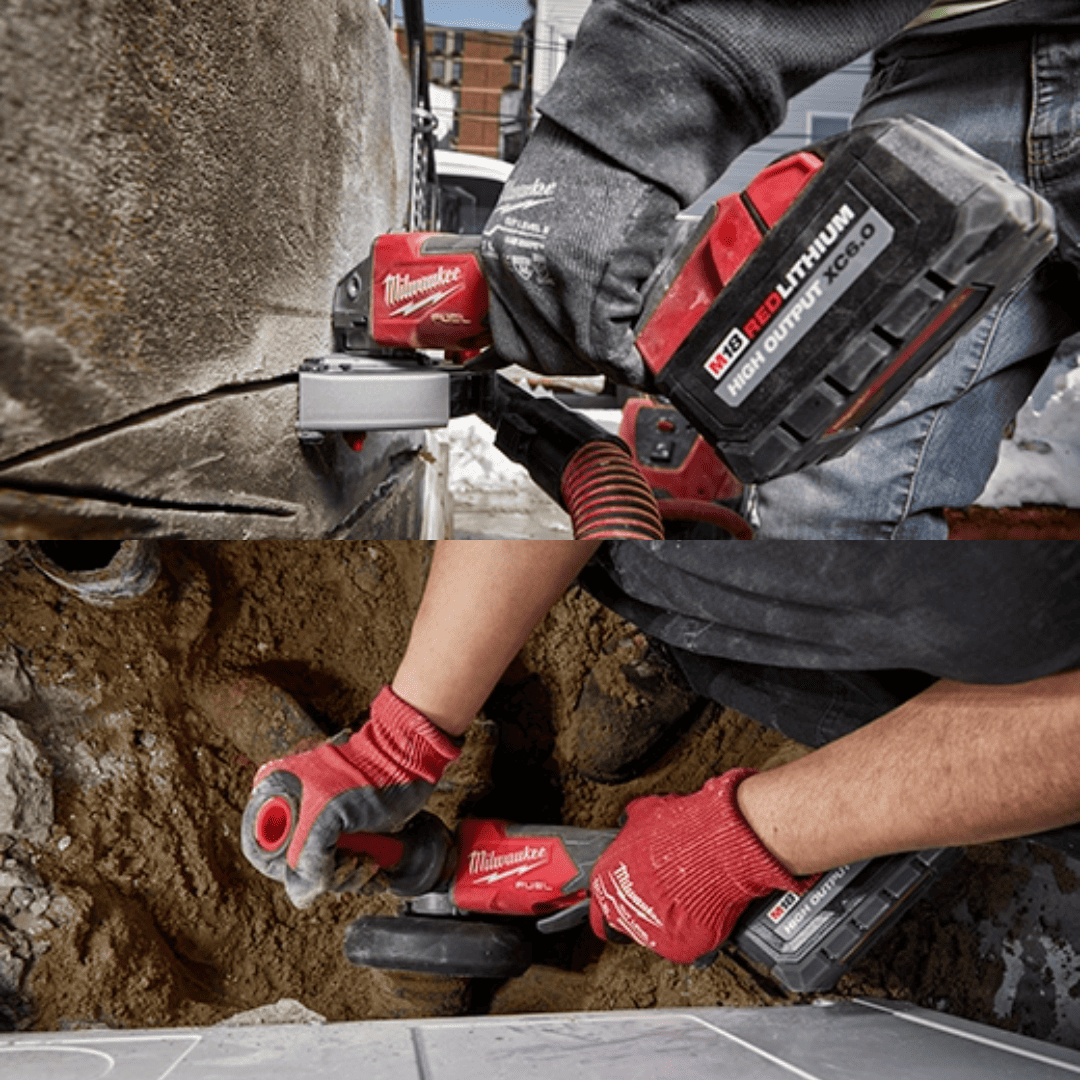 AMOLADORA FUEL 4-1/2"-5" MILWAUKEE 2880-20 - COD:100230