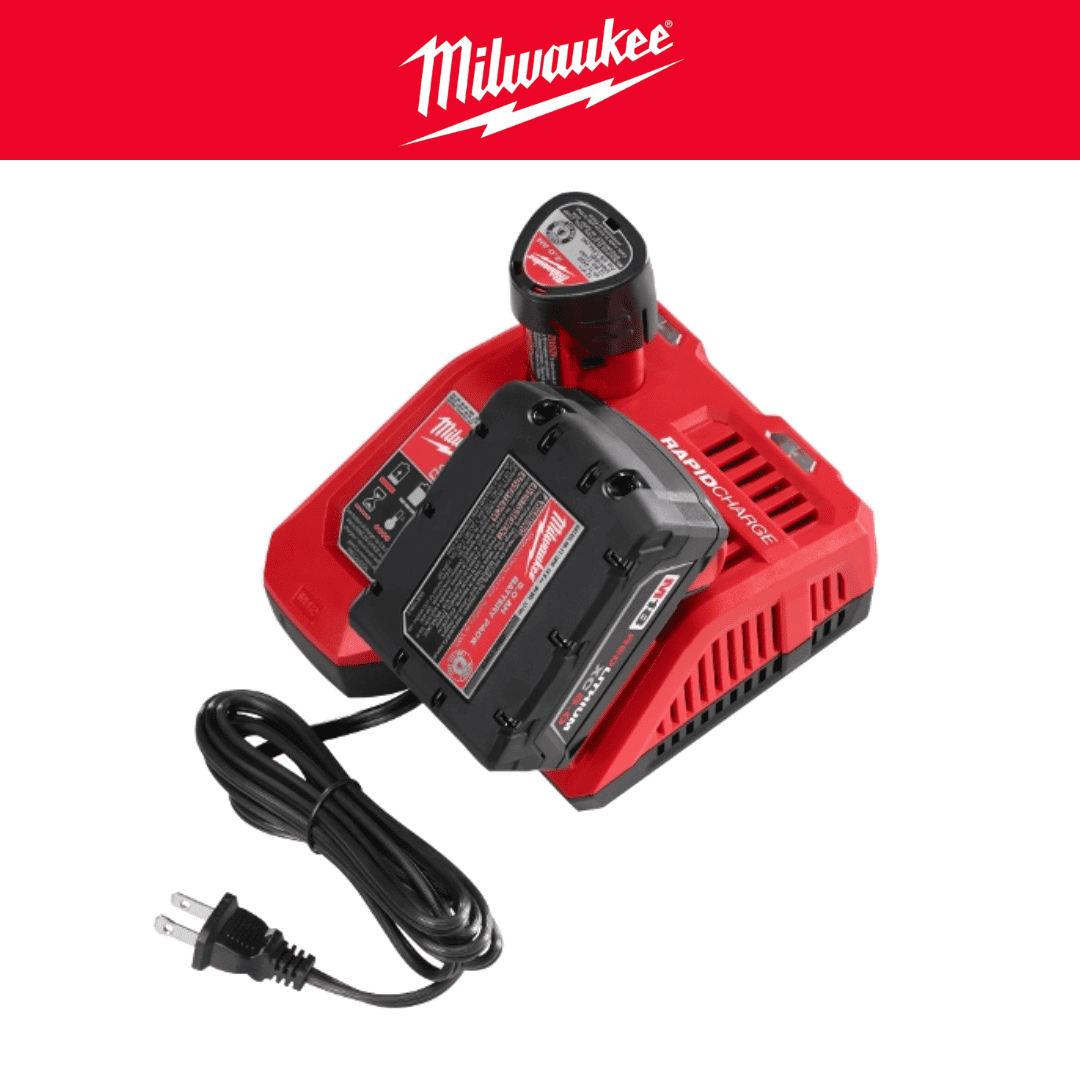 CARGADOR DE BATERIAS MILWAUKEE 48-59-1808 - COD:100253