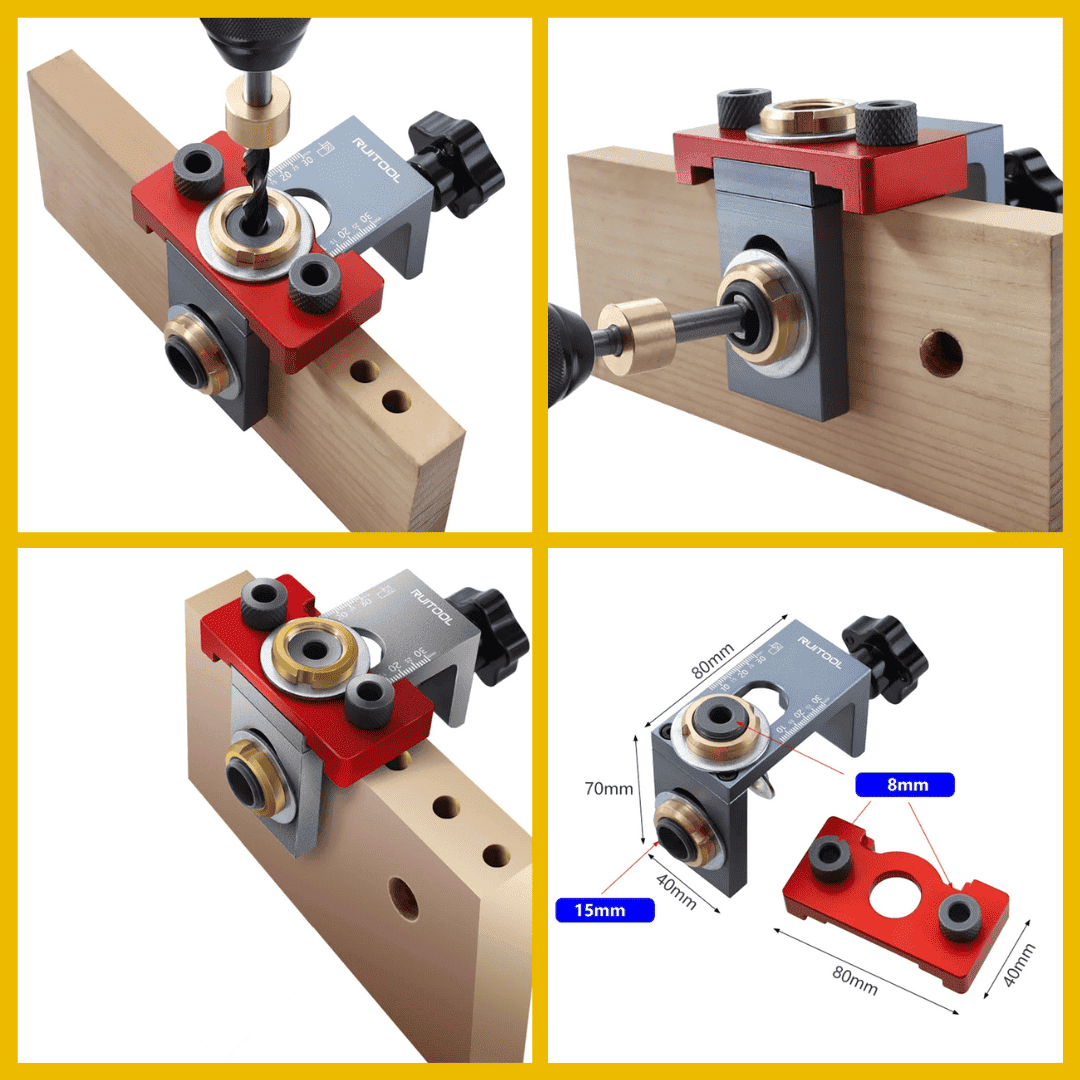 PLANTILLA PARA SISTEMA MINIFIX ROJO - COD:100398