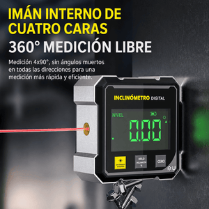 Inclinómetro Digital Doble Láser - COD:100299