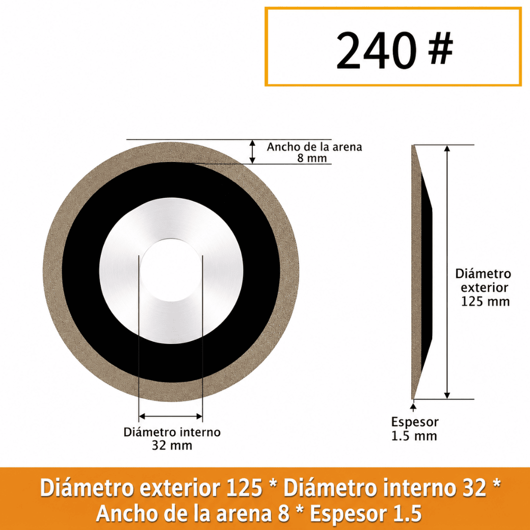 DISCO DE REPUESTO PARA AFILADORA - COD:100626