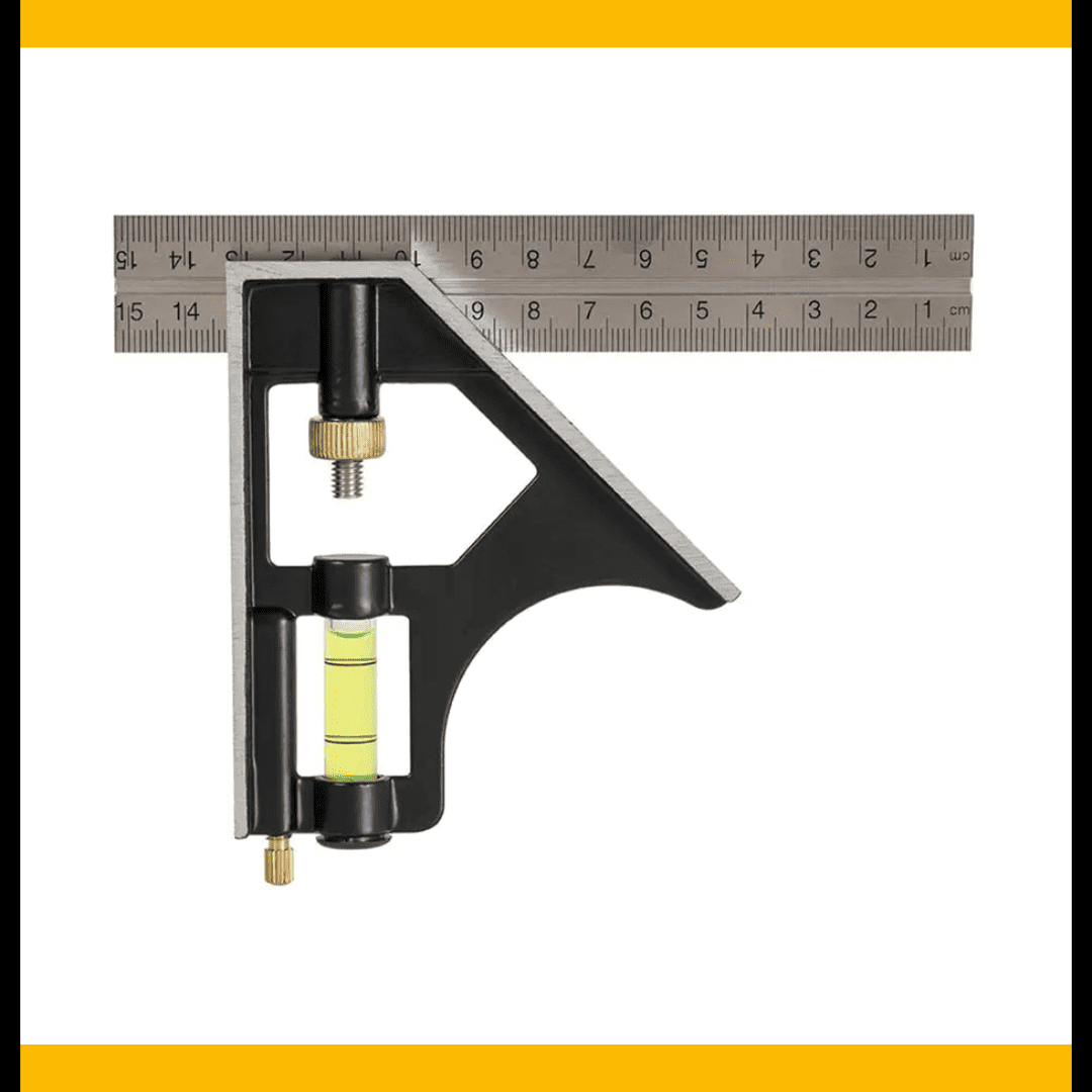 ESCUADRA COMBINACIÓN 15CM - COD:100207