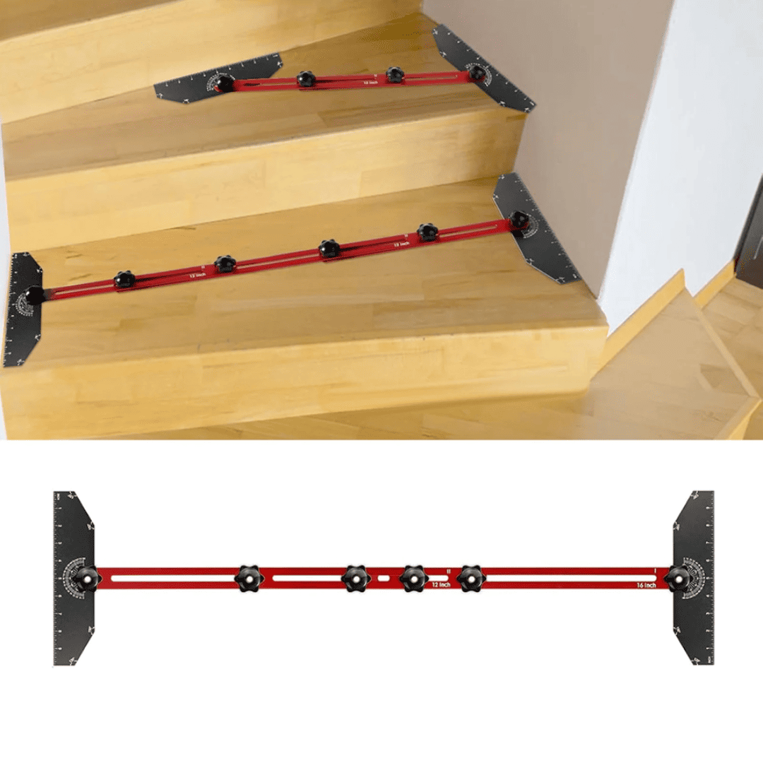 PLANTILLA MEDIDOR DE ESCALONES DE ESCALERAS - COD:100389
