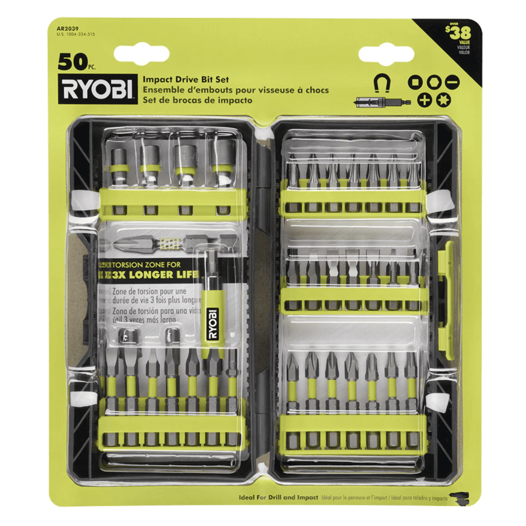 RYOBI JUEGO DE 50 PCS AR2039 - COD:100307