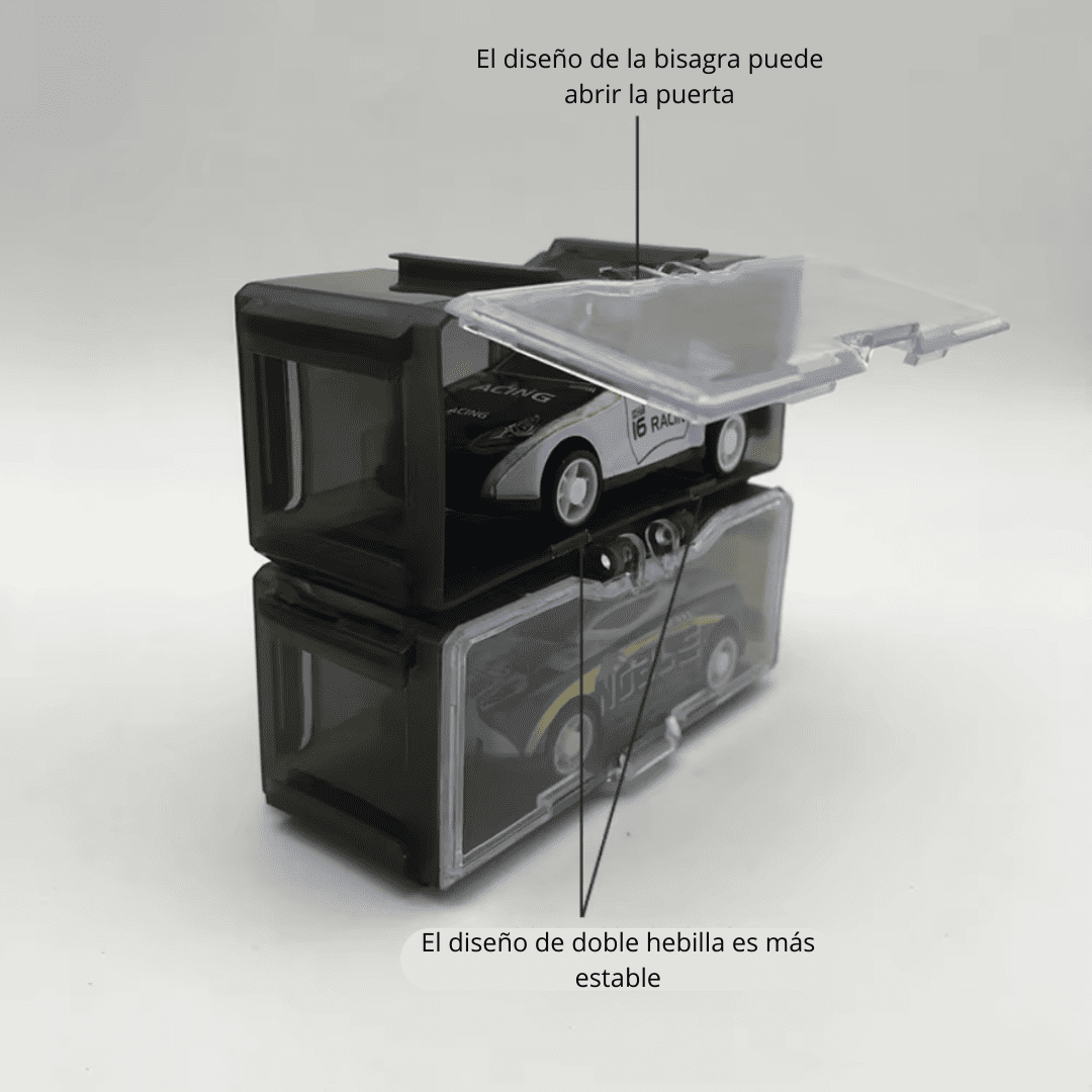 EXHIBIDOR ESCALA 1:64 GRIS -