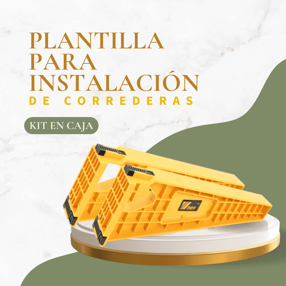 PLANTILLA PARA LA INSTALACIÓN DE CORREDERAS - COD:100396