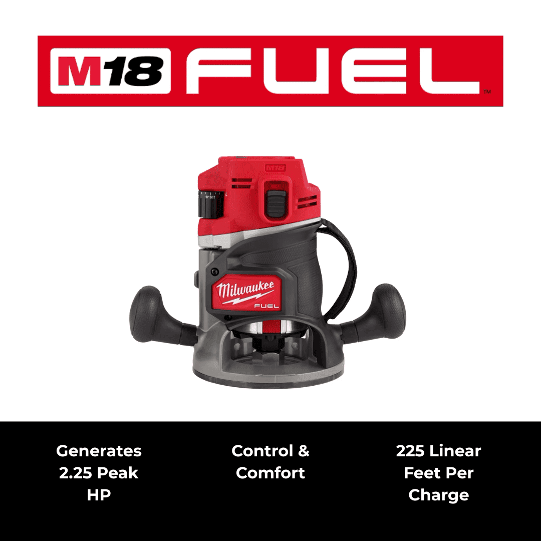Ruteadora de 1/2" M18 Fuel Milwaukee 2838-20 - COD:100745