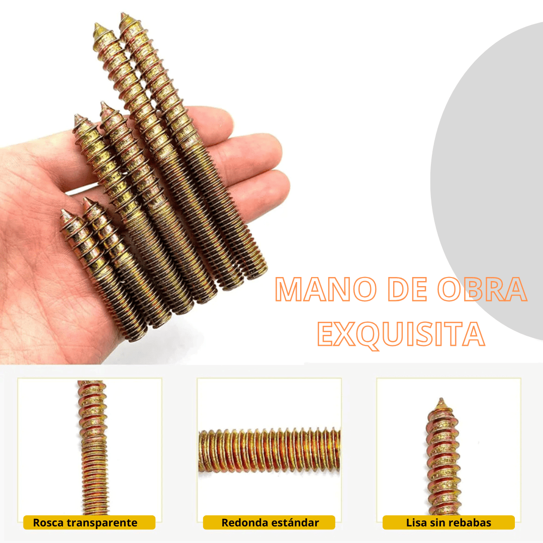 TORNILLO INSERCION M6X35MM, M8X40MM y M10X50MM - (COD:100543 - 100544 - 100542)