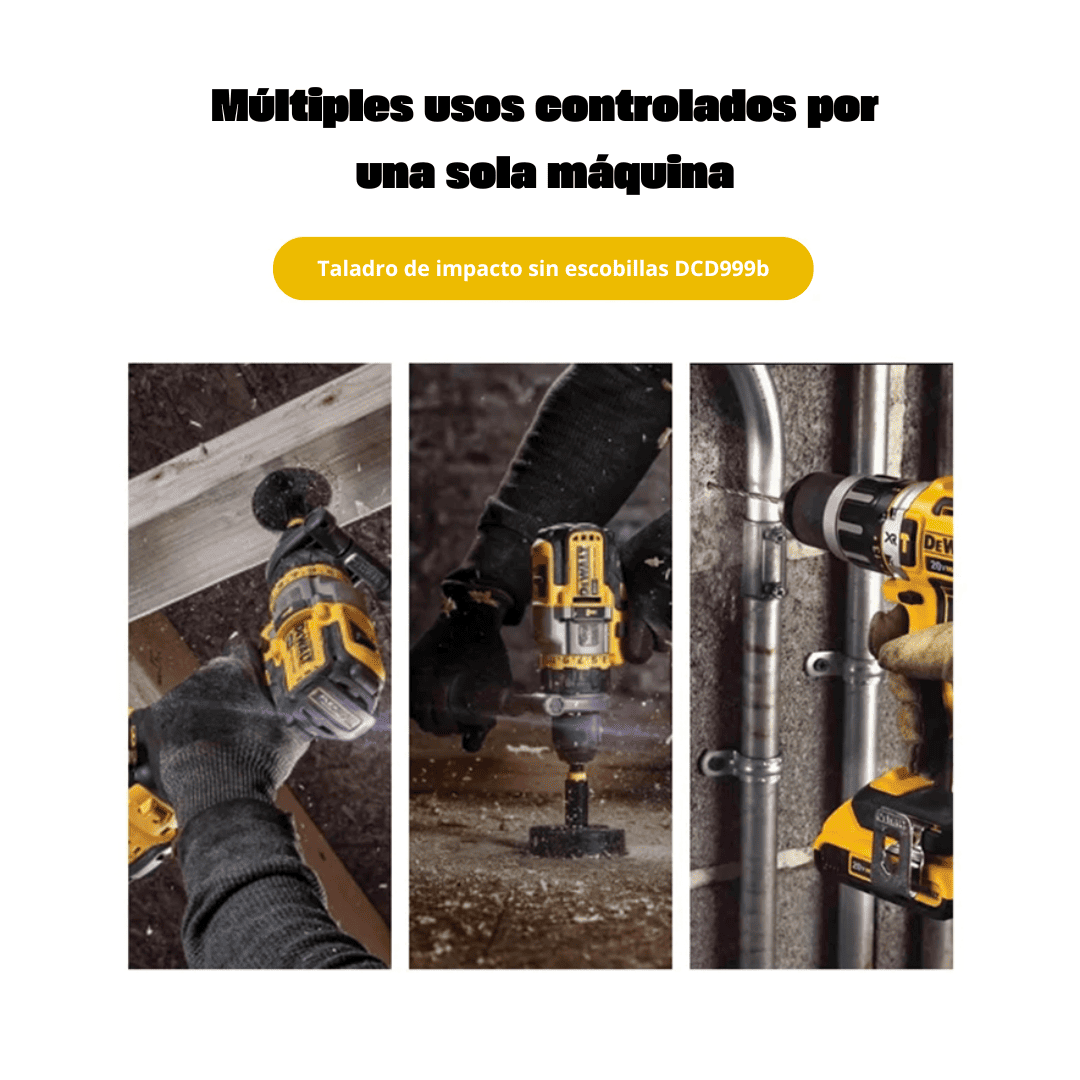 Taladro Percutor DeWALT DCD999B - CODIGO:100637