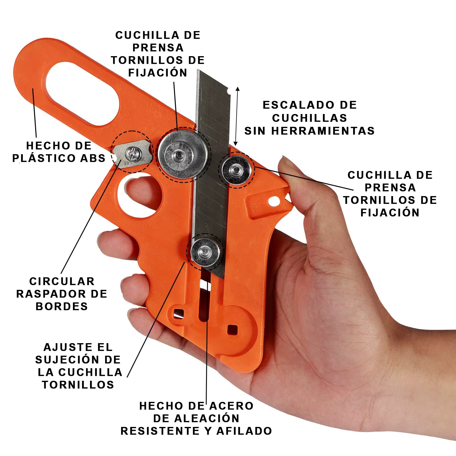 PERFILADOR DE CANTOS 3 EN 1 - (COD:100364 - 100165 - 100434)