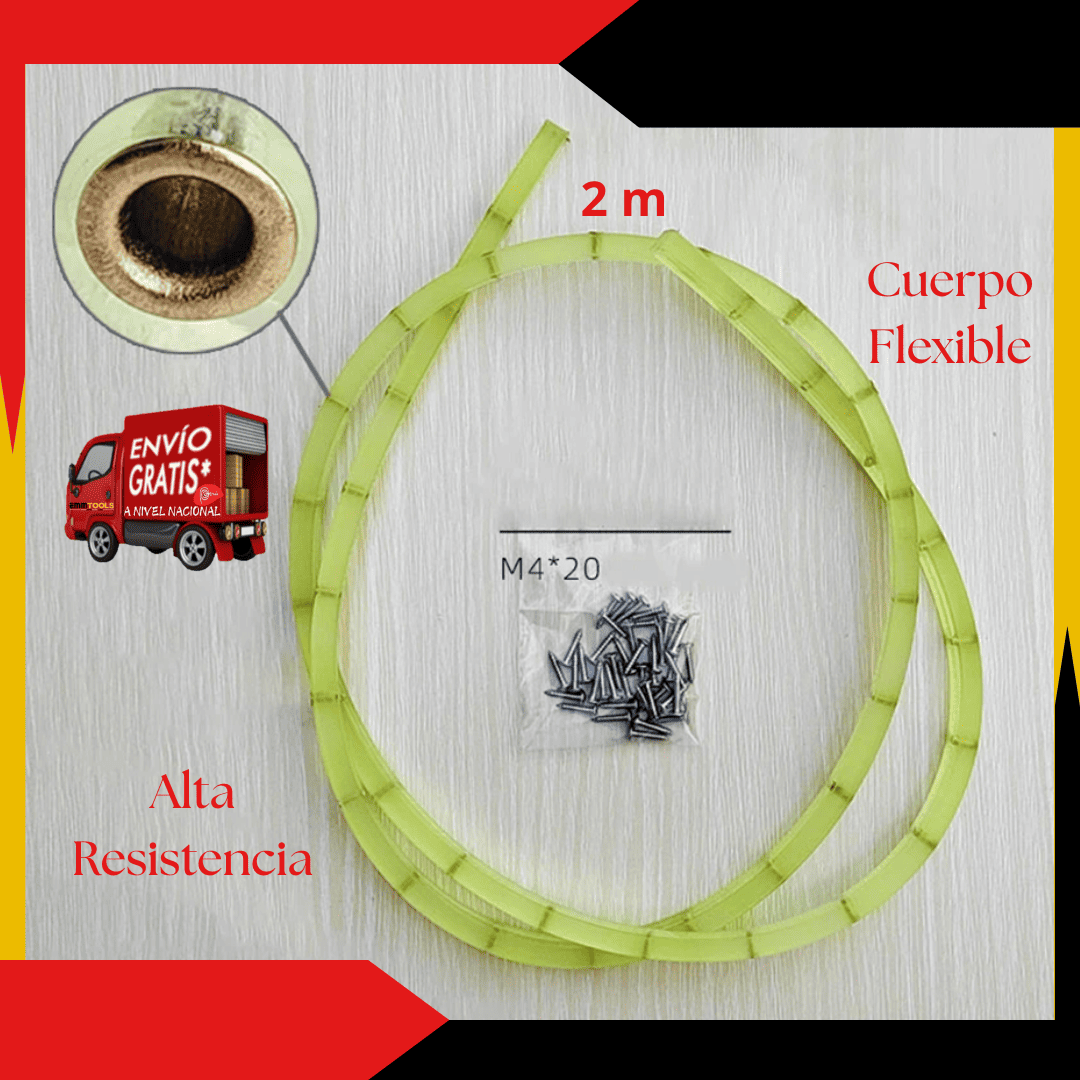 PLANTILLA FLEXIBLE PARA FRESADO CURVO - COD:100382