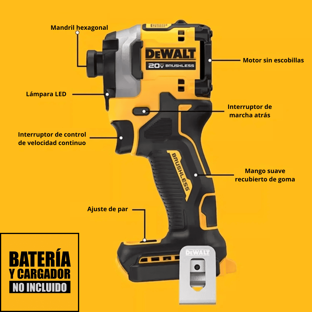 Atornillador DeWALT DCF850 - CODIGO:100629