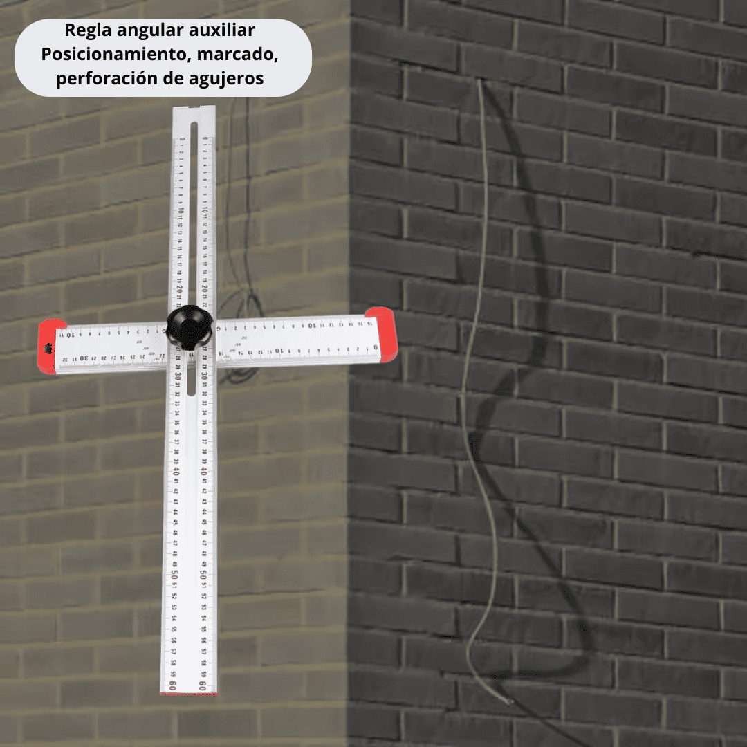 ESCUADRA “T” CON ANGULO REGULABLE 60CM - 100212
