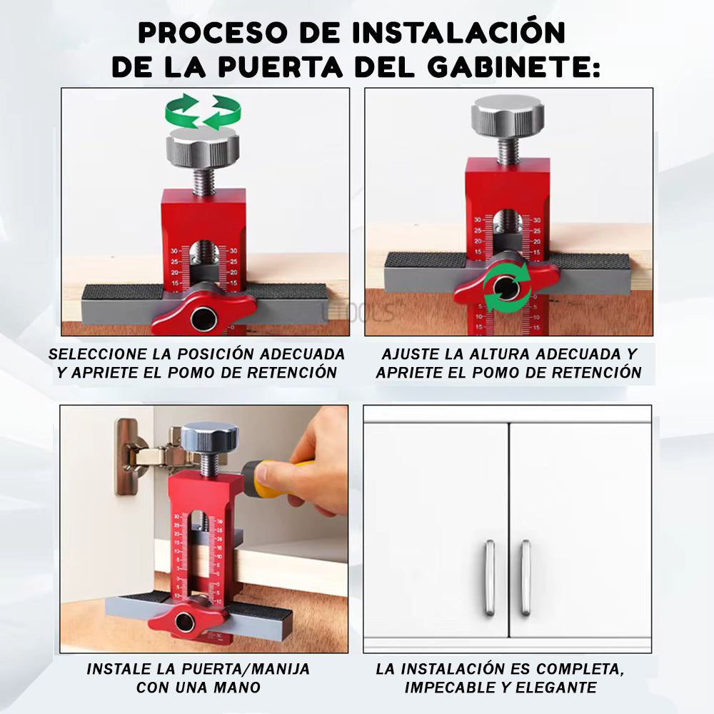 SOPORTE CON GUIA REGULABLE - COD:100528