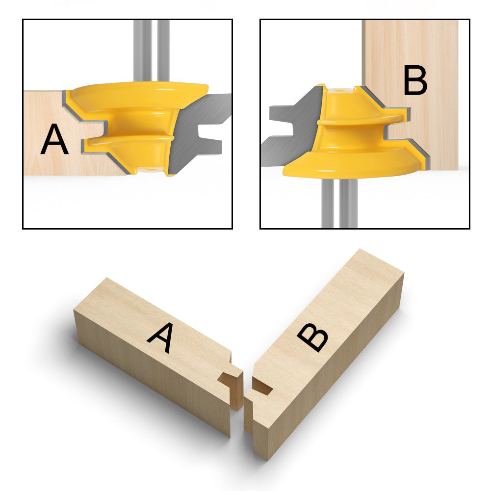 FRESA ¼ X 1-3/8 ENSAMBLE DE 45° & FRESA ¼ X 1-1/2 ENSAMBLE DE 45° - COD:100280 - 100279