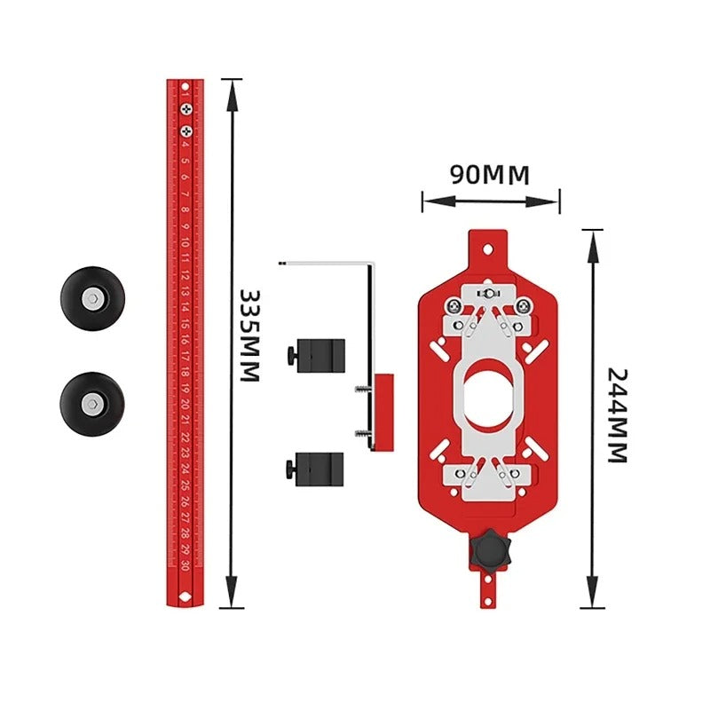 PLANTILLA GUÍA PRO PARA RUTEADORA DE 70CM - COD:100388