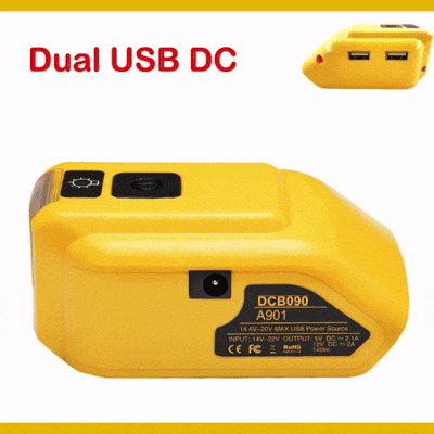ADAPTADOR PARA DEWALT DCB090 - COD:100039